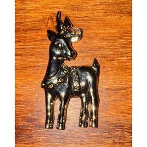 Gorham Silver Plate Reindeer Pendant/Ornament‎